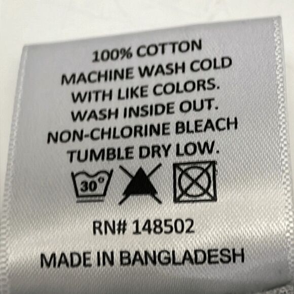 Jim Beam Women’s Heather Gray & White Baseball Long Sleeve Cotton T-Shirt- Large - Picture 9 of 9